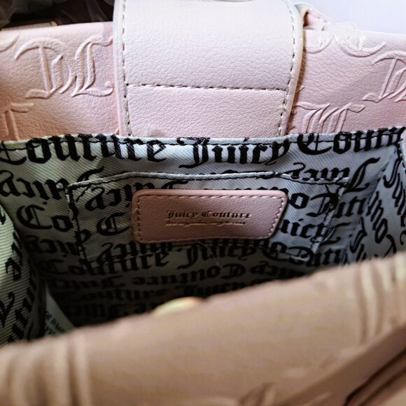 The Juicy Couture All About the Bling Mini Tote in Pink Diamond NWOT - Picture 10 of 10